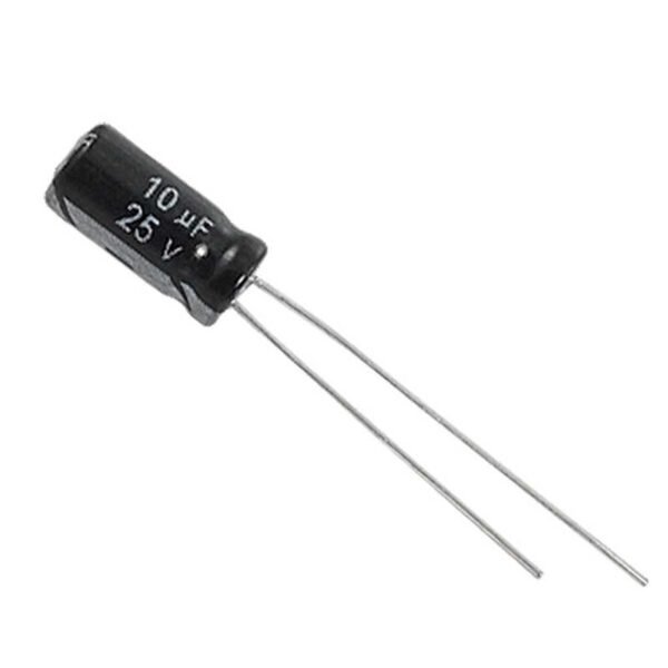 10uf-25v-105d-800x800-1 10uF / 25V Electrolytic Capacitor