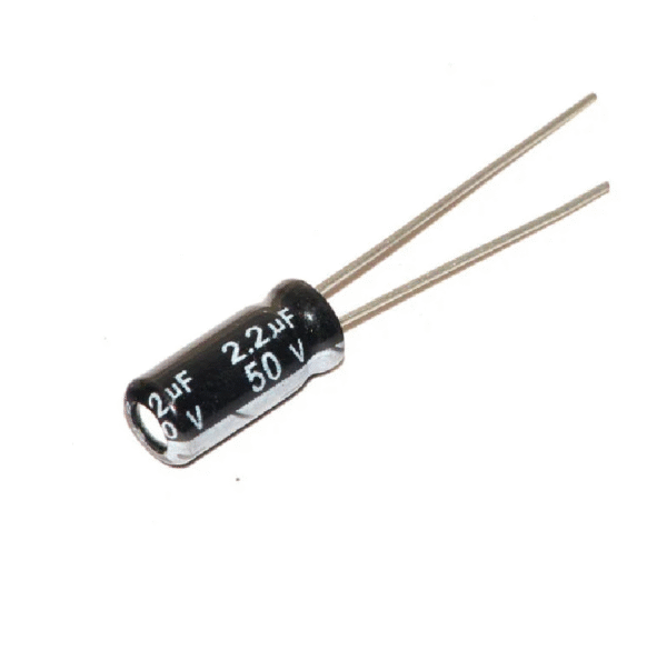 2.2uF / 50V Electrolytic Capacitor