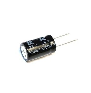 2200uF / 25V Electrolytic Capacitor