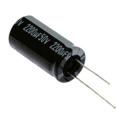2200uF / 50V Electrolytic Capacitor