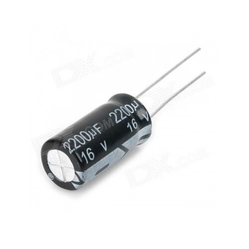 2200uF / 16V Electrolytic Capacitor