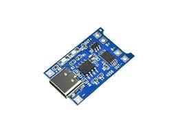 TP4056 Lithium Battery Charger Module (With Protection) (USB Type-C)