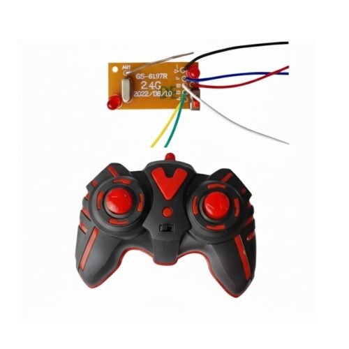 2.4GHz RC Car Remote Control with 4-Channel Receiver